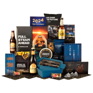 Bier kerstpakketten met verschillende soorten bier