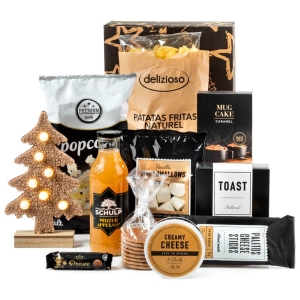 Gadgets kerstpakket met lamp voor in huis