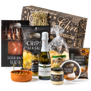 Mediteraanse kerstpakketten met zomerse hapjes 